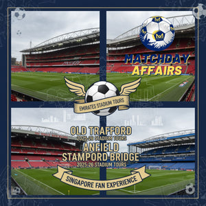 Premier League Stadium Tours 2025-26 | Book Singapore